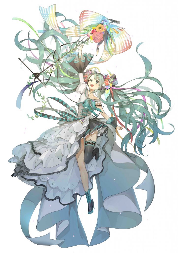 初音ミク10周年記念フィギュア企画 初音ミクイラストコンテスト ぽむの部屋