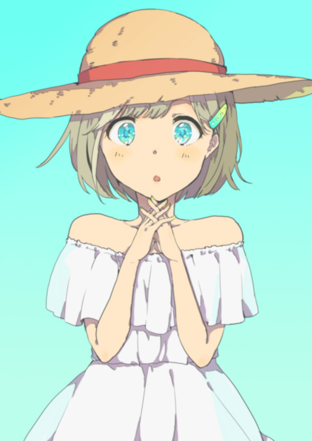 夏の女の子